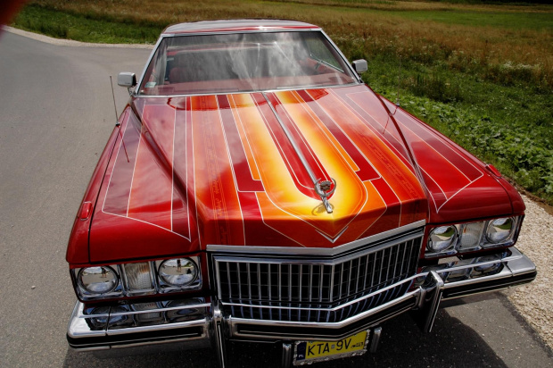 Cadillac Coupe deVille 1973 Polska #Cadillac #deVille #lowrider