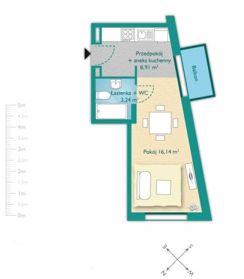 Dewloperski plan mieszkania