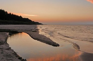 zorza ...inna (nie polarna, nie poranna, może po...brzeżna ;)) #zorza #morze #plaża #sunlight #sunlit
