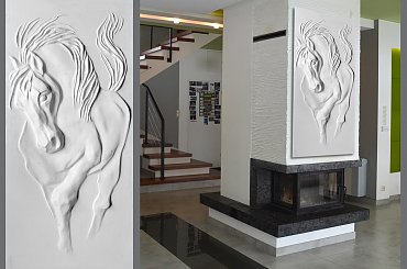 B-2 #KONIE #KOŃ #ODLEWYGIPSOWE #PŁASKORZEŹBA #PŁASKORZEŹBY