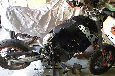 osłona duke #duke #ktm #lc4