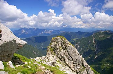 Widok z przełęczy pod Mangartem #Góry