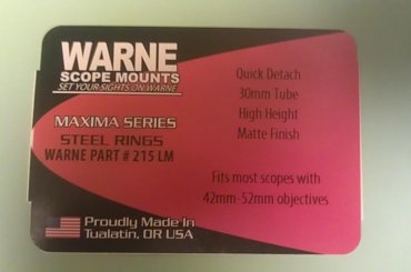 Warne Maxima #strzelectwo