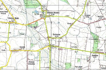 Mapa jakości dróg Goliszew #dróg #jakości #Kalisz #Kalisza #mapa #MapaJakościDróg