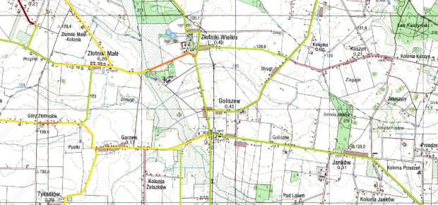 Mapa jakości dróg Goliszew #dróg #jakości #Kalisz #Kalisza #mapa #MapaJakościDróg