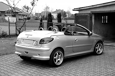 Peugeot 206 cc #motoryzacja #samochód