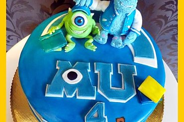 Tort Uniwersytet Potworny #PotworyISpółka #tort #TortyKraków #TortyWalentynki #UniwersytetPotworny