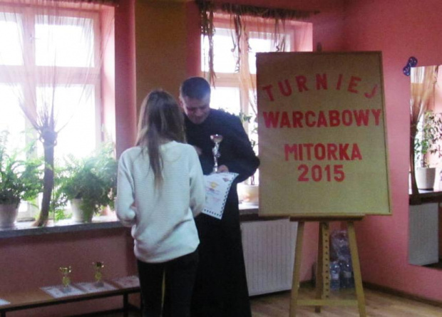 Międzyparafialny Turniej Warcabowy *Mitorka 2015* Oratorium Toruń - 07.03.2015 r.