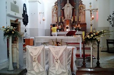 Kościół Dąbrowa Zielona #KościółDąbrowaZielona #Wesele #Ślub #dekoracje